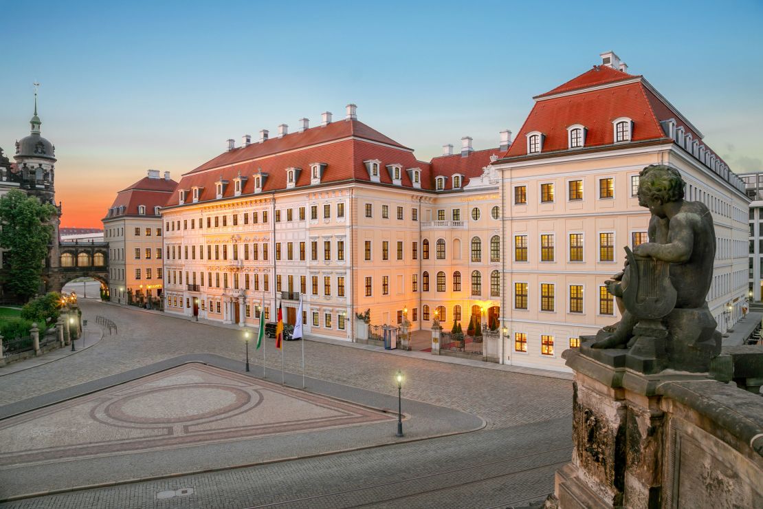 The renewed Kempinski is in a grande dame German palace with 300 years of history.