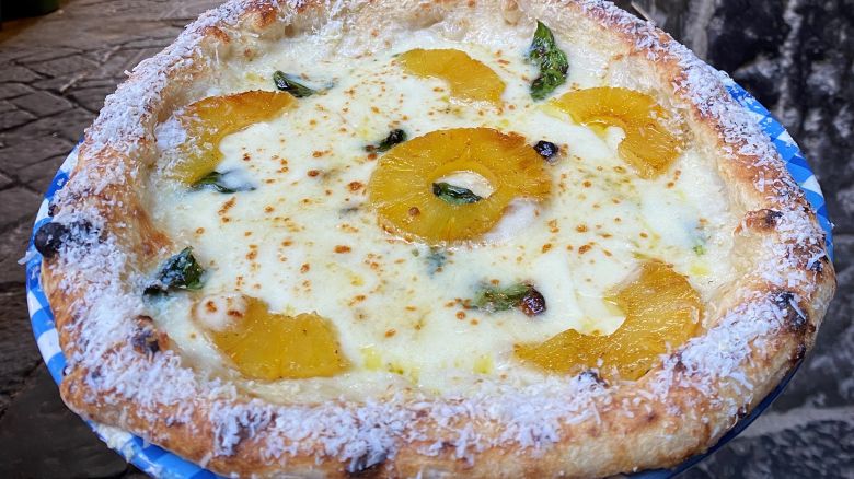 Gino Sorbillo has created uproar in Italy with his pineapple pizza.