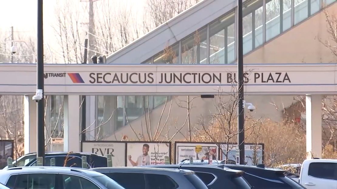 Four buses carrying migrants arrived at the Secaucus Junction Bus Plaza in New Jersey on December 30, 2023.