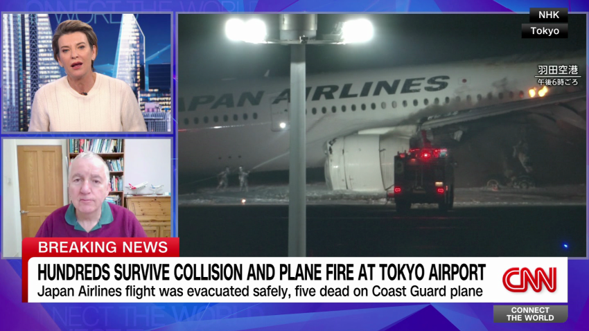 What video of Tokyo plane accident tells aviation sector | CNN