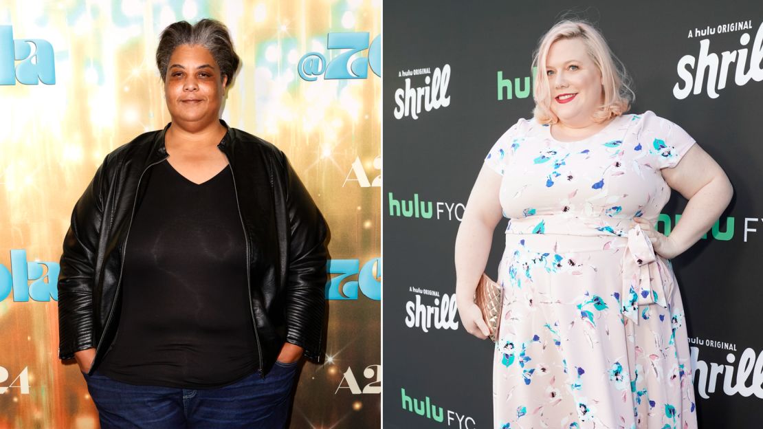 LOS ANGELES, CALIFORNIA - JUNE 29: Roxane Gay attends the Los Angeles Special Screening Of "Zola"at DGA Theater Complex on June 29, 2021 in Los Angeles, California. (Photo by Frazer Harrison/Getty Images)

NORTH HOLLYWOOD, CALIFORNIA - MAY 22: Lindy West attends the Hulu "Shrill" FYC screening at the Television Academy on May 22, 2019 in North Hollywood, California. (Photo by Erik Voake/Getty Images for Hulu)