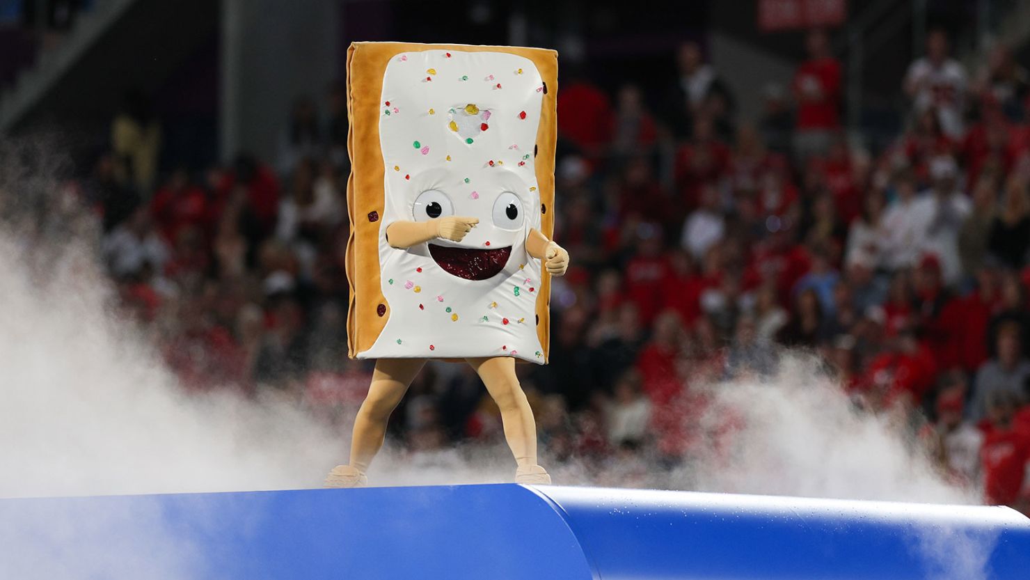 An edible PopTart mascot and a mayo bath This year’s college football