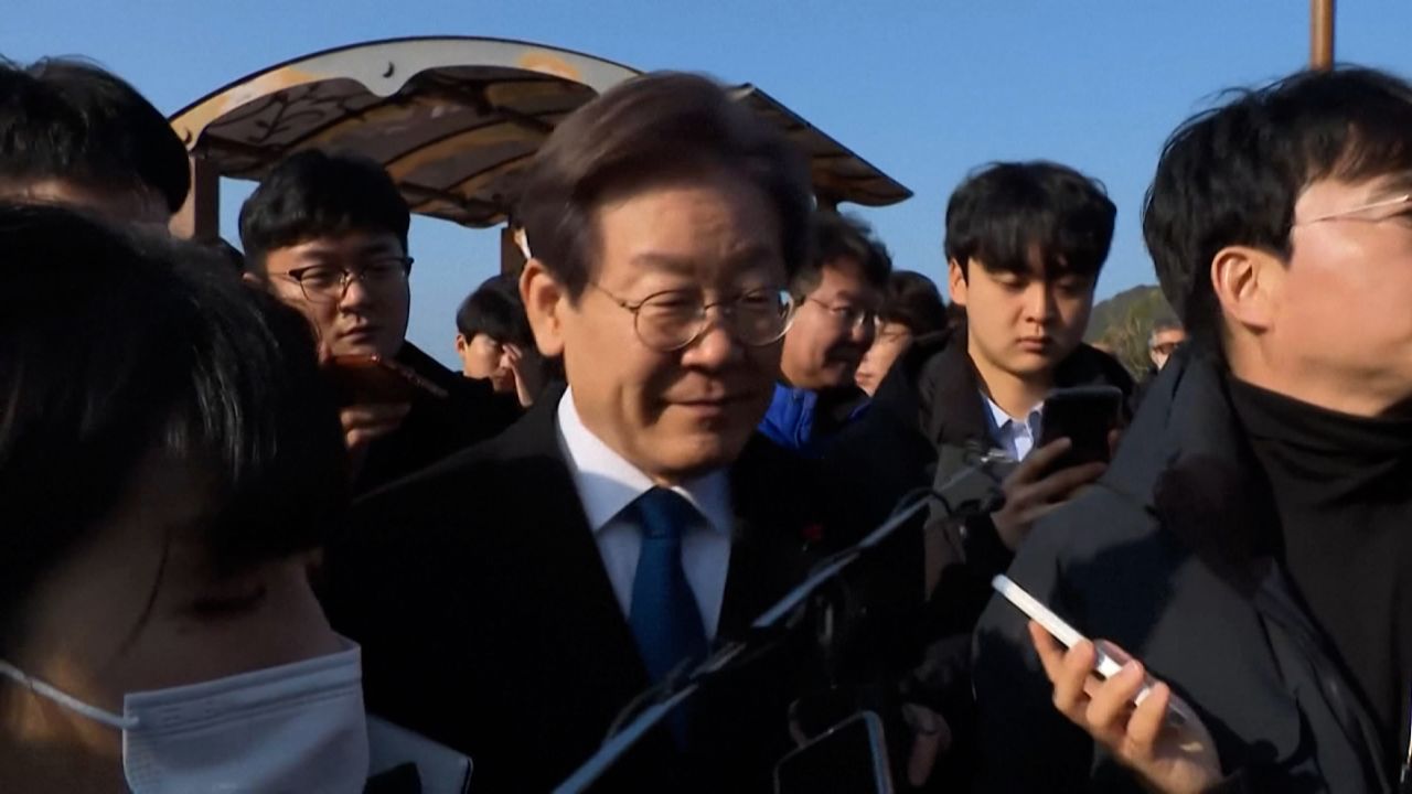 screengrab south korean opposition leader
