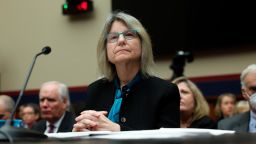 Dr. Sally Kornbluth, President of Massachusetts Institute of Technology, testifies before the House Education and Workforce Committee at the Rayburn House Office Building on December 05, 2023 in Washington, DC. The Committee held a hearing to investigate antisemitism on college campuses.