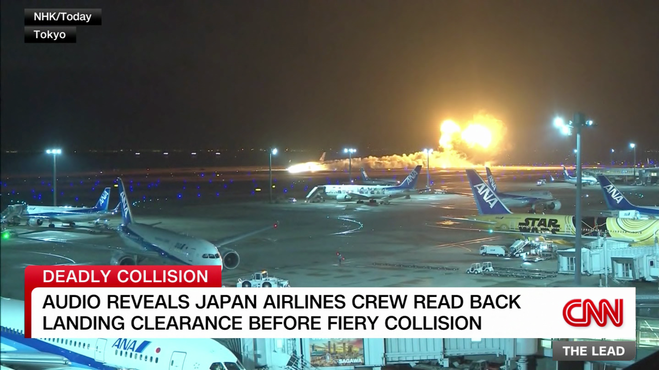 The Lead / Japan plane crash / Mile O Brien / Jake Tapper LIVE_00002126.png