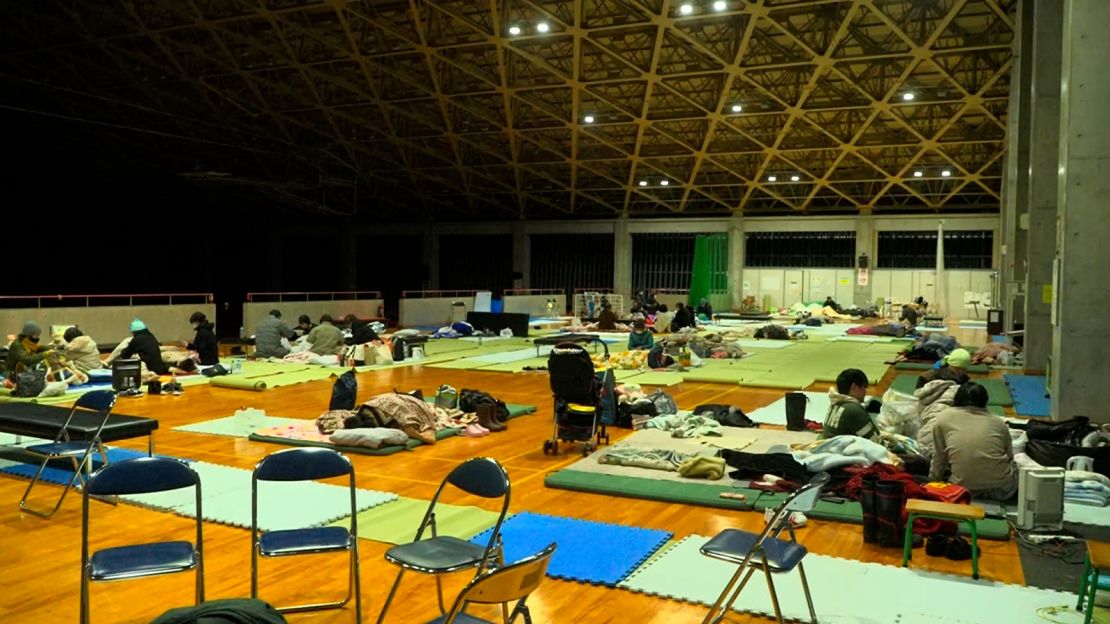 Shelter in Nanao city, Japan.