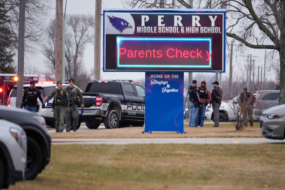 Perry High School shooting Multiple victims wounded in Iowa. Shooter