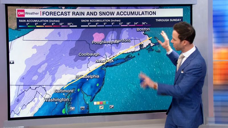 Northeast Winter Storm Heavy Snow And Freezing Rain Causing Travel Disruptions Timenews 6773