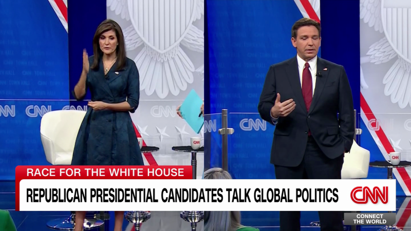 Republican Presidential Candidates Talk Global Politics | CNN Politics