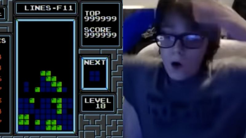 See Tetris president's reaction after 13-year-old appears to break the game