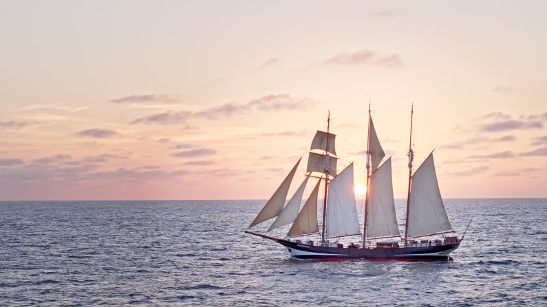 It's estimated that the Oosterschelde will travel over 75,000 nautical miles during the two-year voyage, which is set to end in July 2025. 