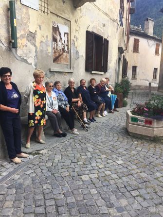 <strong>Strong community: </strong>They quickly got to know the locals, who were surprised that they'd chosen to purchase a home in Exilles, which is close to Gran Bosco national park.<br />