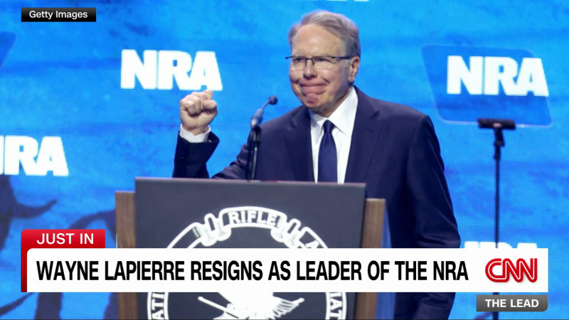 Wayne LaPierre Resigns As Leader Of NRA | CNN