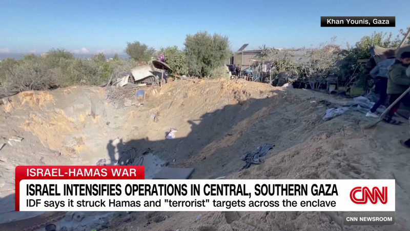 Israeli military says more than 100 targets struck across Gaza between
