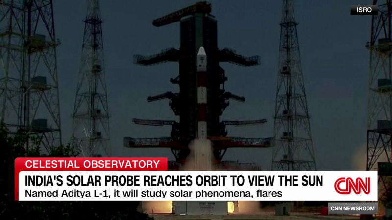 Indian Prime Minister Applauds His Country’s Solar Space Mission | CNN