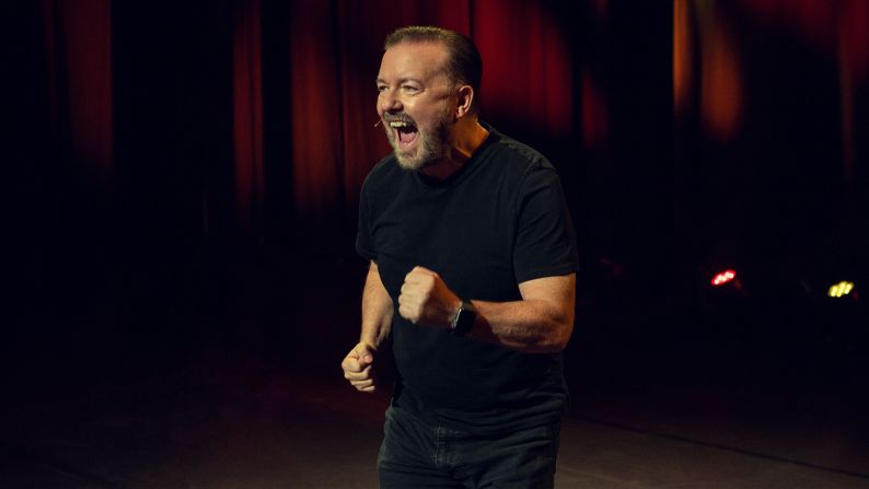 <strong>Best Performance in Stand-up Comedy on Television:</strong> Ricky Gervais, "Ricky Gervais: Armageddon"