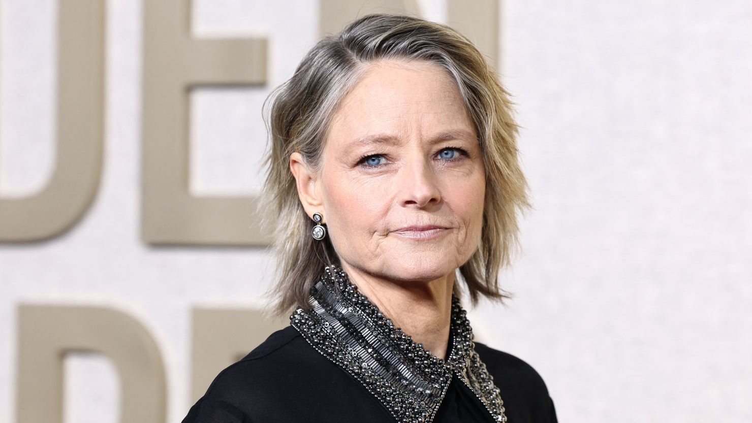Jodie Foster attends the 81st Annual Golden Globe Awards in Beverly Hills, California, U.S., January 7, 2024.
