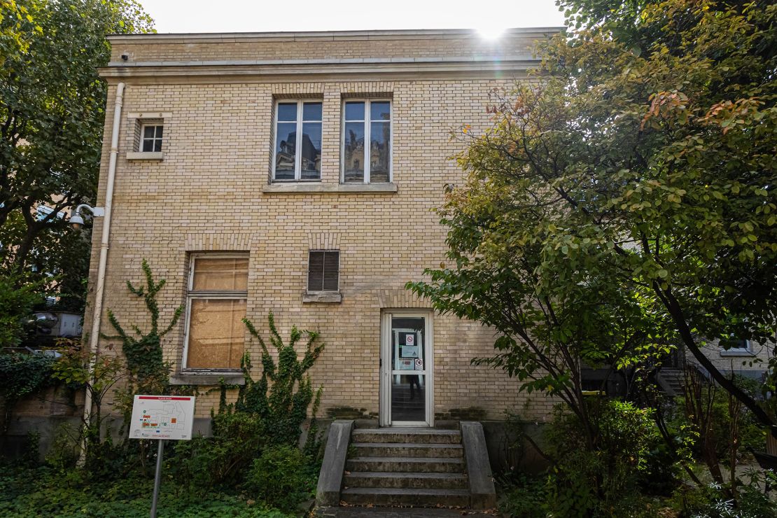 Mandatory Credit: Photo by CHRISTOPHE PETIT TESSON/EPA-EFE/Shutterstock (14140010f)
The Pavillon des Sources, part of the former laboratory of French scientist Marie Curie, winner of the Nobel Prize for Chemistry in 1903 and 1911, at the Institut Henri Poincare next to France's first museum dedicated to mathematics in Paris, France, 04 October 2023 (issued 07 October 2023). The Maison Poincare in Paris is a museum dedicated to mathematics and its applications. Designed by the Institut Henri Poincare (IHP), it opened its doors to the public on 30 September. The 900 square-meter space in Paris' Latin Quarter opened with the aim to show that 'mathematics constitutes a living and universal science, in permanent interaction with other sciences and society', the head of the IHP Sylvie Benzoni said. The IHP is a mathematics research institute associated with the French National Centre for Scientific Research (CNRS) and the Sorbonne University.
Maison Poincare, France's first museum dedicated to mathematics, Paris - 04 Oct 2023