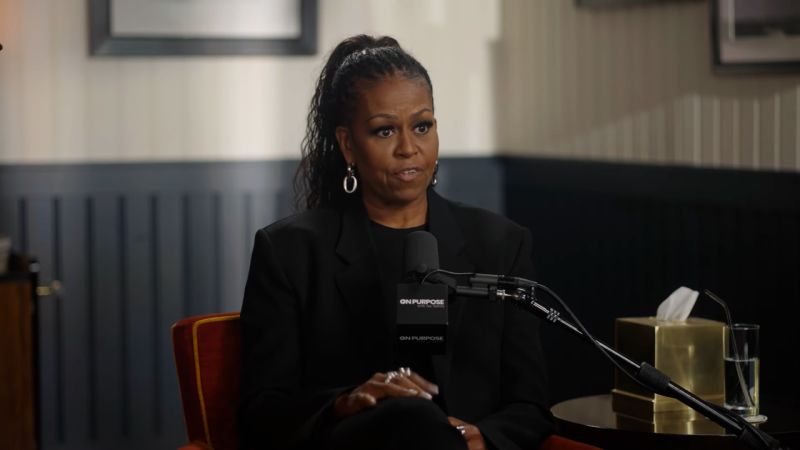 Hear why Michelle Obama says she s terrified about potential