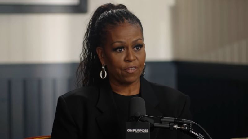 Hear why Michelle Obama says she’s ‘terrified’ about potential outcome ...