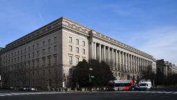 The Internal Revenue Service headquarters building is seen in Washington, DC on January 10, 2023. In one of its first legislative moves, House Republicans voted on January 9, 2023 to rescind some $70 billion in funding for the IRS.