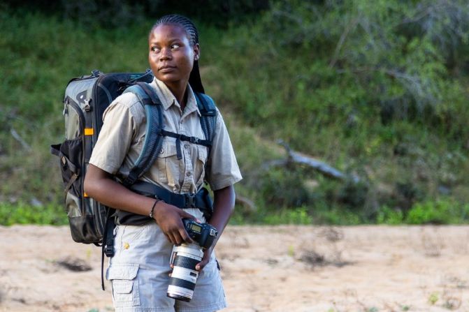 Since her time with the program, Mnisi now works as a nature guide, educating tourists and locals alike about the wildlife surrounding her home.