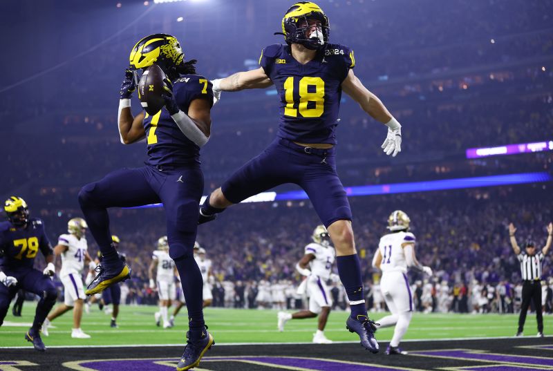 2024 College Football Playoff National Championship: Michigan ...