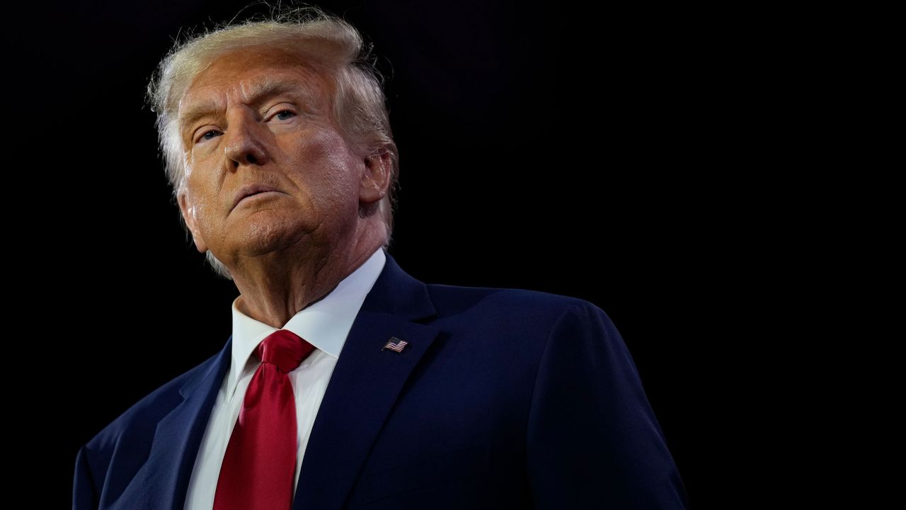 WASHINGTON, DC - JUNE 24: Republican presidential candidate former U.S. President Donald Trump speaks at the Faith and Freedom Road to Majority conference at the Washington Hilton on June 24, 2023 in Washington, DC. Trump spoke on a range of topics to an audience of conservative evangelical Christians. (Photo by Drew Angerer/Getty Images)