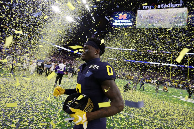 Sport Michigan Wolverines Run Away From Washington Huskies To Win   240109121718 2024 Cfp Michigan V Washington 