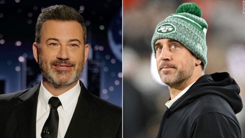 Jimmy Kimmel doesn’t expect an apology from Aaron Rodgers and his ‘Thanksgiving Day parade-sized ego’
