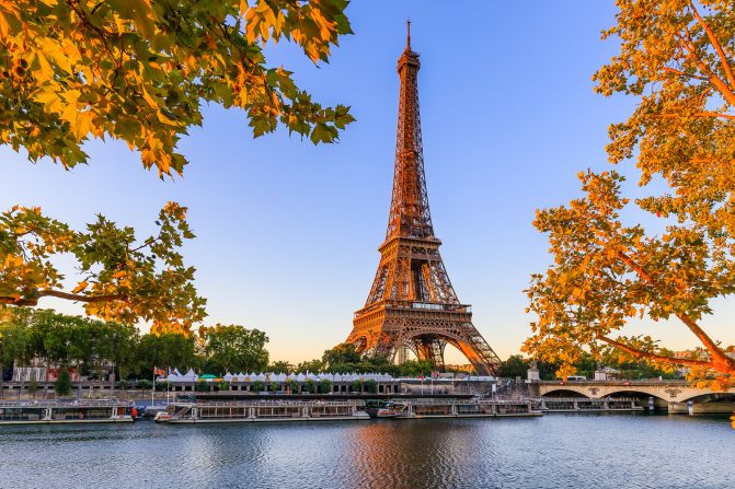 <strong>Powerful passports: </strong>France is one of six countries to top a 2024 index of the world's most "powerful passports." (Pictured: The Eiffel Tower in Paris.)