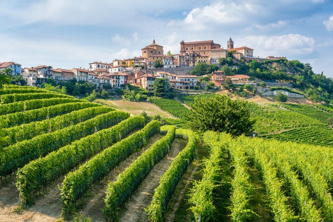 <strong>1. Italy: </strong>Citizens of these six leading countries can enjoy visa-free or visa-on-arrival access to 194 destinations around the world. (Pictured: La Morra, Piedmont.) 