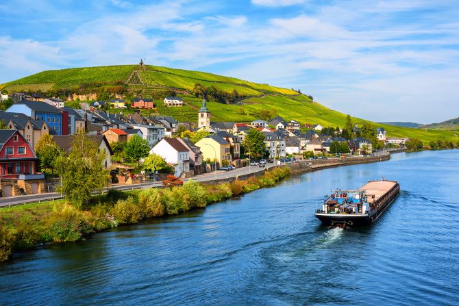 <strong>4. Luxembourg: </strong>Henley & Partner's list is one of several indexes created by financial firms to rank global passports according to the access they provide to their citizens. (Pictured: Wormeldange and the Moselle river.)<br />