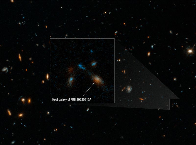 Mysterious fast radio burst traced back to rare group of galaxies 