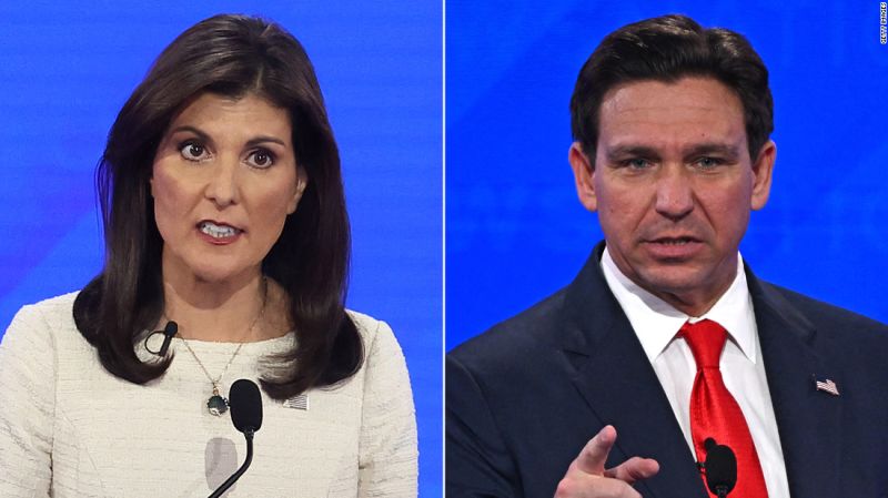 2024 Presidential Race Heats Up as Haley and DeSantis Face Off in First Head-to-Head Debate of the Campaign