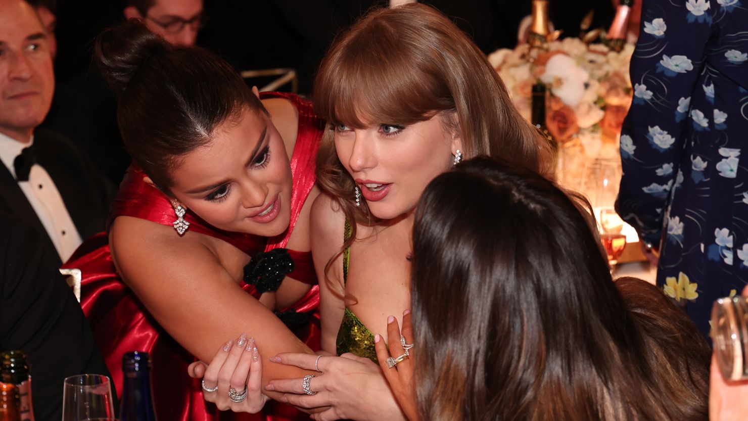 Selena Gomez reveals what she really said to Taylor Swift at the Golden