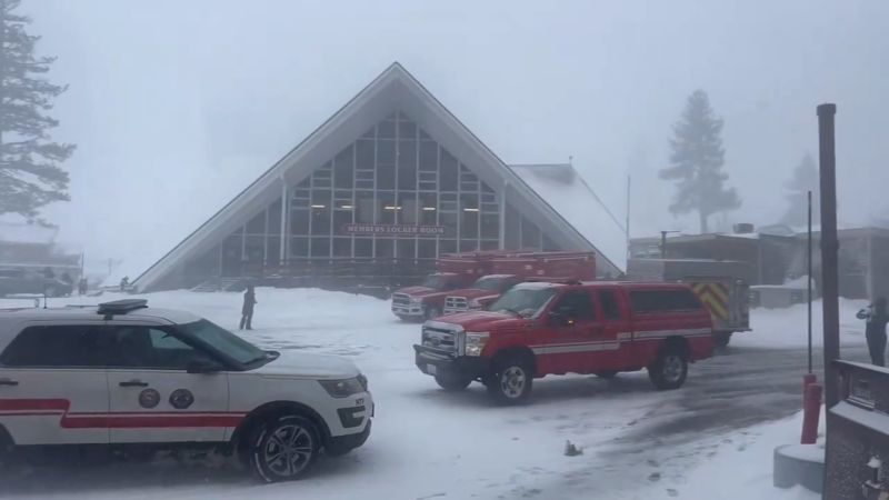 One Killed, Three Injured in Avalanche at Palisades Tahoe Ski Resort Near Lake Tahoe in California
