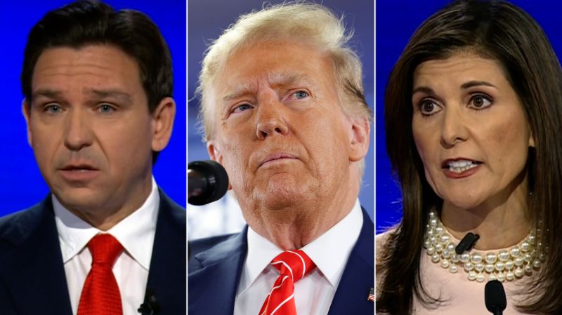 Tapper asks Haley and DeSantis about Trump’s character. Hear their ...