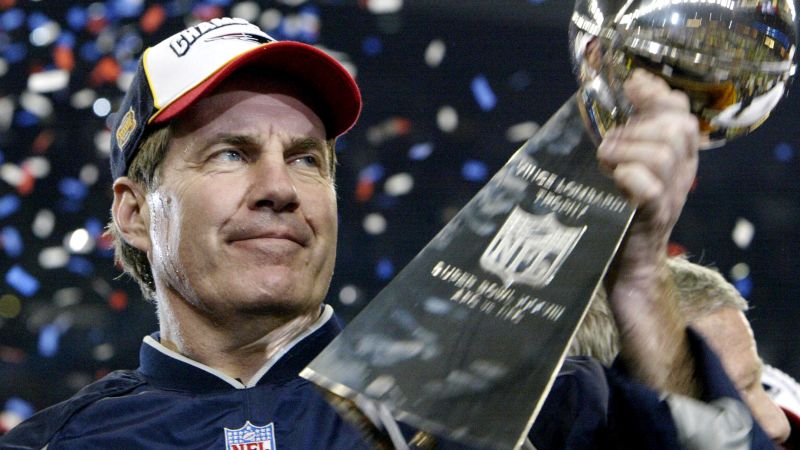 In pictures: Legendary NFL coach Bill Belichick