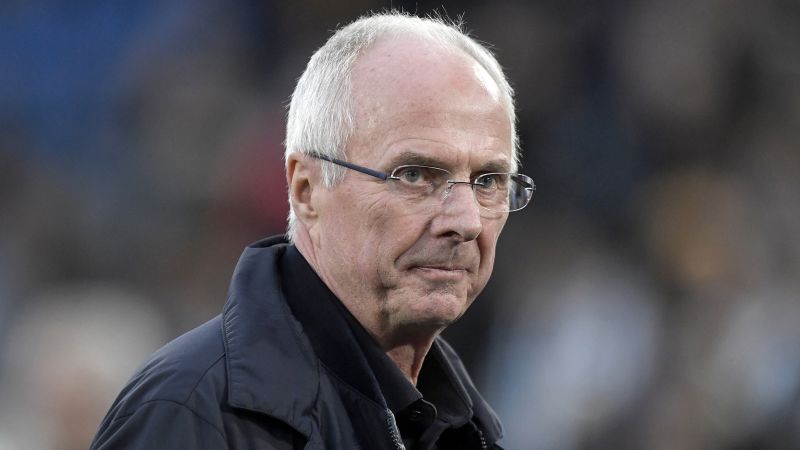 Sven-Göran Eriksson: Former England manager says he has ‘about a year ...