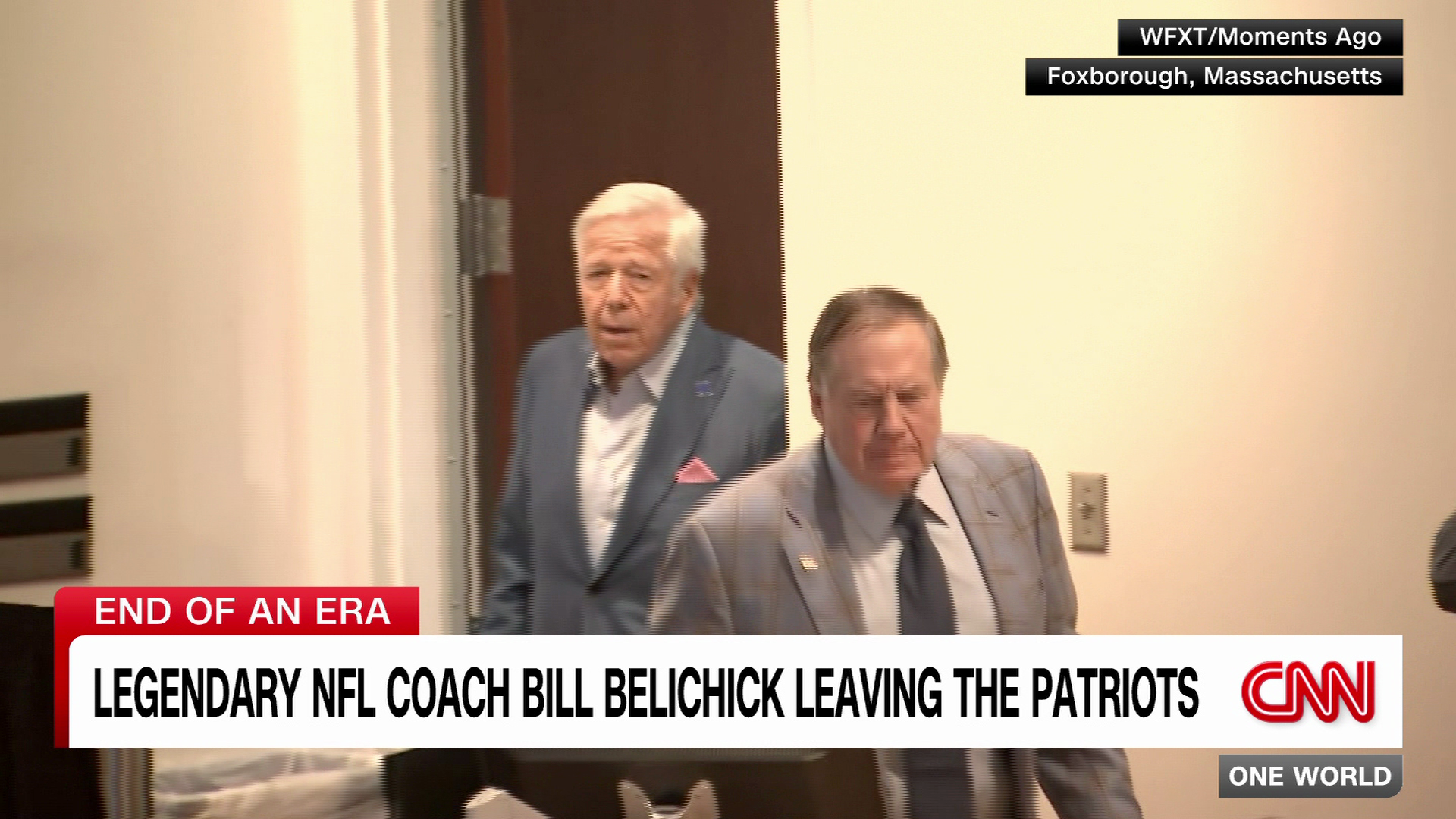 Bill Belichick and Robert Kraft Ended Final Press Conference With Really  Awkward Moment - Sports Illustrated