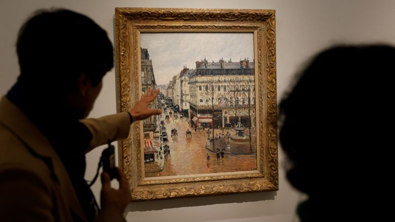 Испанският музей може да пази картина на Писаро, плячкосана от нацистите, съдът на САЩ постановява