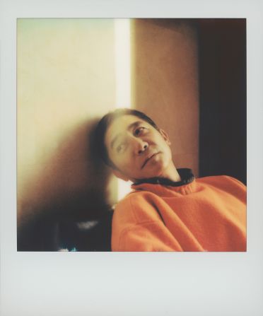 A Polaroid image of Tony Leung.