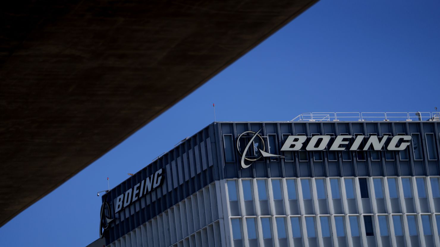 A Boeing Co. building near Los Angeles International Airport (LAX) in Los Angeles, California, US, on Monday, Jan. 8, 2024. Boeing took the first step toward returning its grounded 737 Max 9 jetliners to service, issuing guidance to airlines on the inspections required following a mid-air structural failure late last week. Photographer: Eric Thayer/Bloomberg via Getty Images