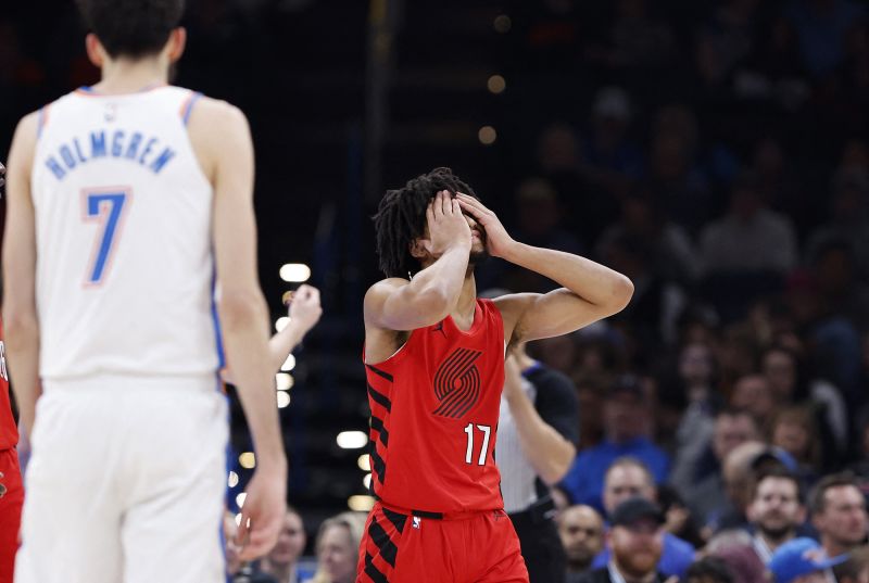 Oklahoma City Thunder demolish the Portland Trail Blazers by