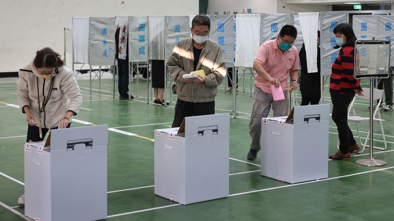 Основната опозиционна партия в Тайван призна поражението си на президентските избори