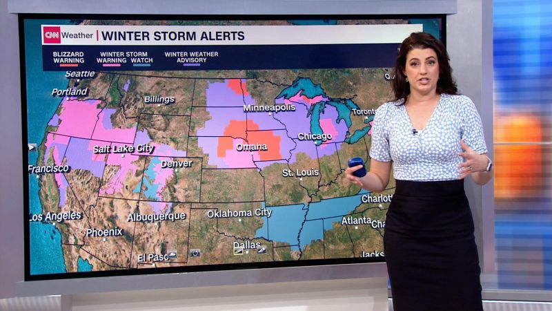 Coast-to-coast winter weather alerts affect millions in US | CNN