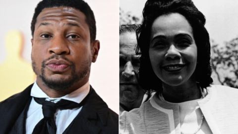 Jonathan Majors Coretta Scott King Split vpx