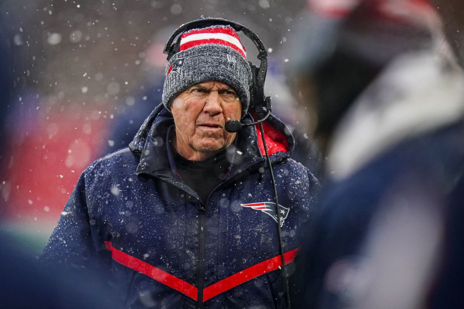 New England Patriots head coach <a href=