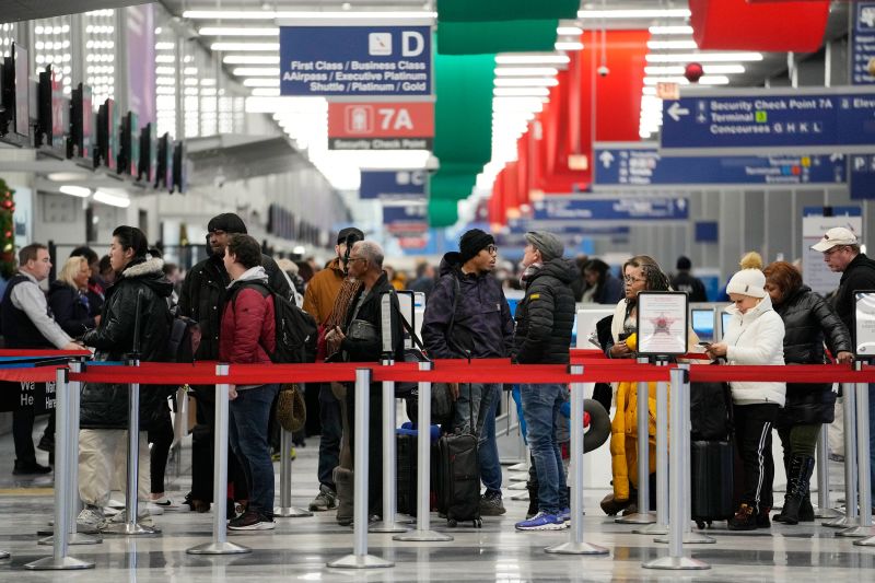 Flight delays and cancellations Winter weather conditions impact